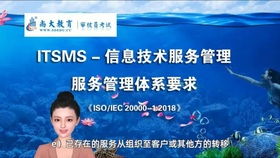itsms信息技术服务iso20000 1 2018版 4 组织环境